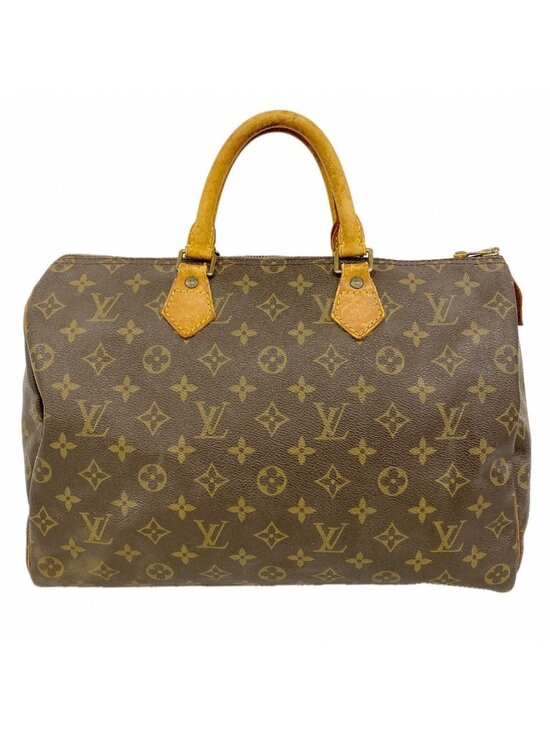 Louis Vuitton Handbags - Louis Vuitton Handbag Monogram Speedy 35 Brown